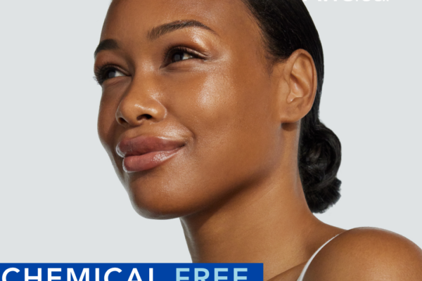 AviClear pro acne chemical free treatment Model representing AviClear pro acne chemical free treatment