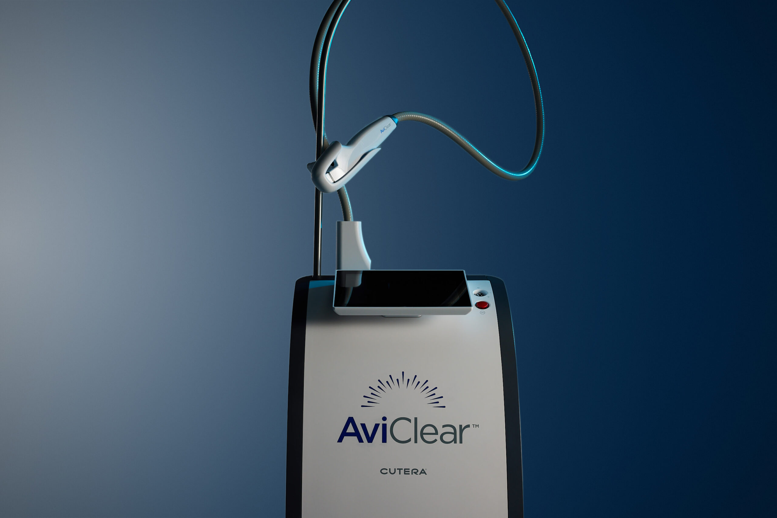 "AviClear machine used for acne treatments at Sharkra Medi Spa in Hobart"